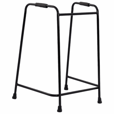 FIXED BLACK WALKER WITH RUBBER BUSH