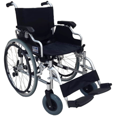 WHEELCHAIR ALUMINIUM ARM & FOOT REST REMOVABLE