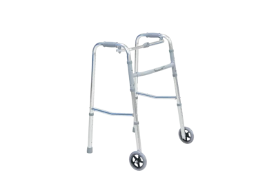 FOLDABLE RECIPROCATING WALKER WITH WHEELS